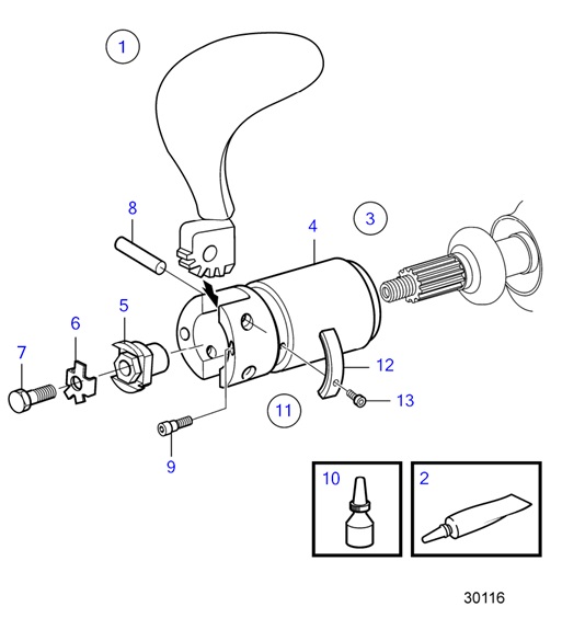 130S-D-54166230-Folding-Propeller-2-blade,-S-Drive