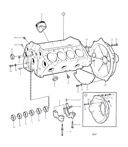 AQ200F-54145914-Cylinder-Block-and-Flywheel-Cover