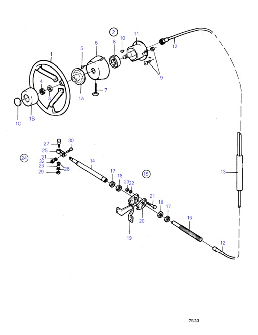 280B-54151726-Steering-Mechanism-Roto-Pilot-STS-330