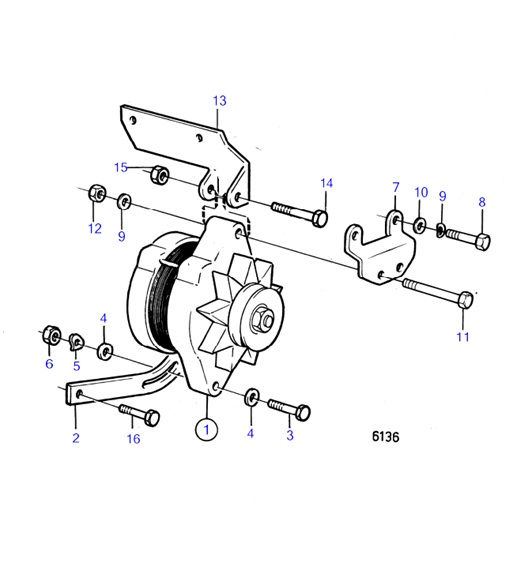 AQ200D-54145981-Alternator-and-Installation-Components