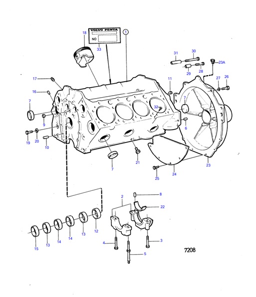 AQ200D-54151640-Cylinder-Block-and-Flywheel-Cover
