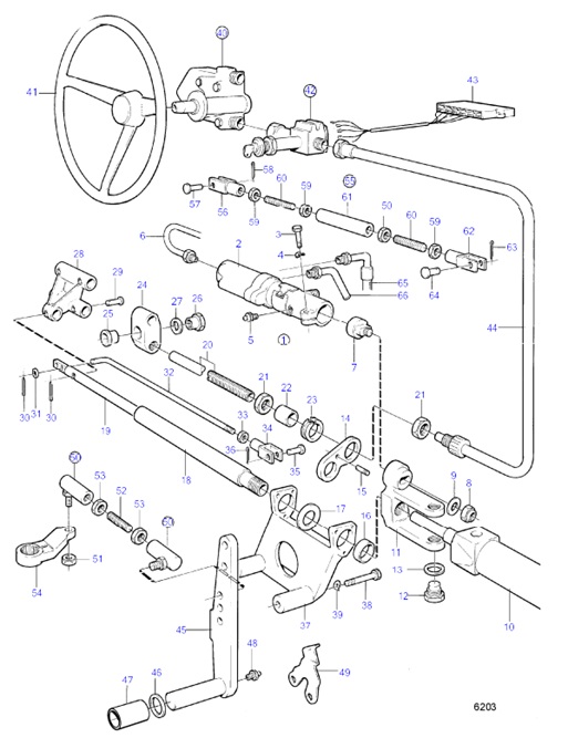 AQ200D-54151729-Steering-Mechanism-Power-Steering