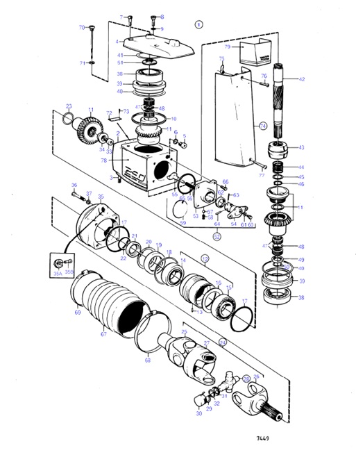 AQ200F-54151710-Upper-Gear-Unit-AQ-Drive-Unit-290
