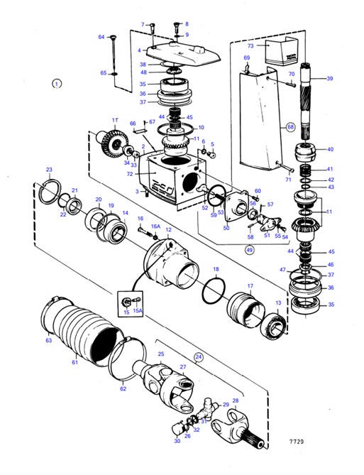 AQ200F-54151698-Upper-Gear-Unit