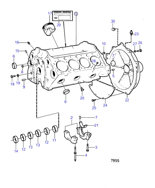 AQ200F-54151641-Cylinder-Block-and-Flywheel-Cover