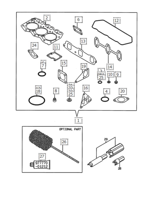 3TNE68-G2A-3TNE68-G2A-KGM-KIT-GUARNIZIONI-MOTORE