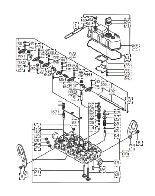 3TNE68-G2A-3TNE68-G2A-TM-TESTATA-DEL-MOTORE