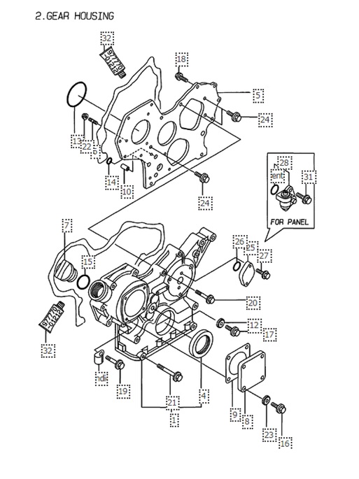 IS11-3TNE88-G1A-SIM-SCATOLA-INGRANAGGI-MOTORE