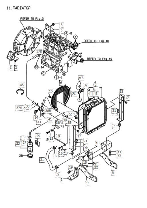 IS11-3TNE88-G1A-RM-RADIATORE-MOTORE