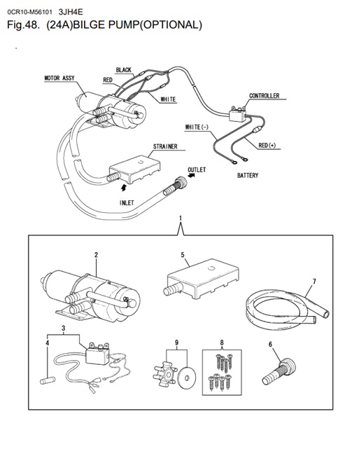 3JH4E-0CR10-M56101-BP3-BILGE-PUMP-(OPTIONAL)