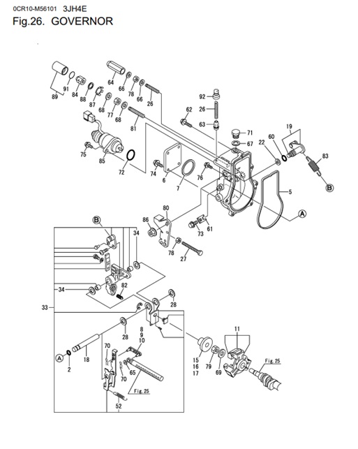 3JH4E-0CR10-M56101-G-GOVERNOR