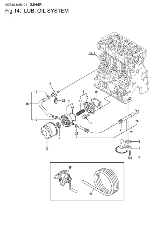3JH4E-0CR10-M56101-LOS-LUB.OIL-SYSTEM