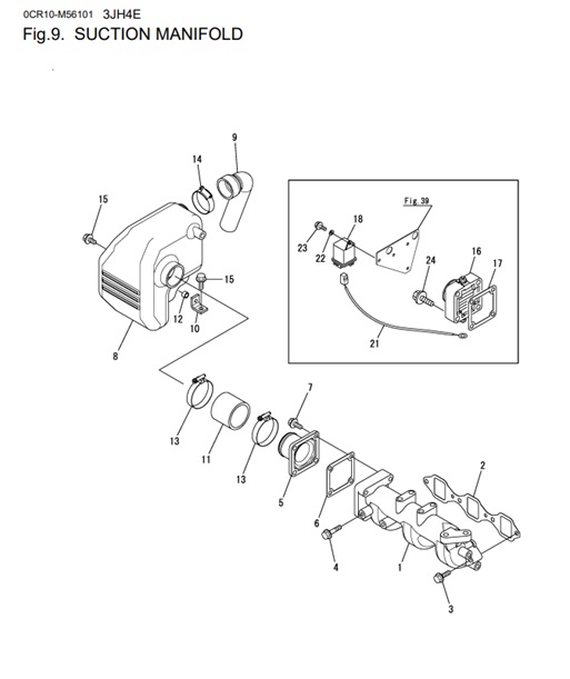 3JH4E-0CR10-M56101-SM-SUNCTION-MANIFOLD