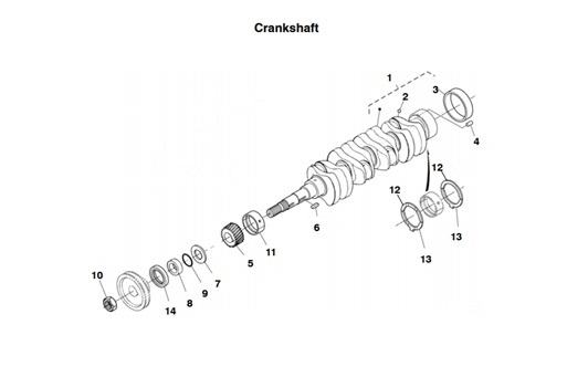 MDKBP-MDKDP/R/V-C-CRANKSHAFT