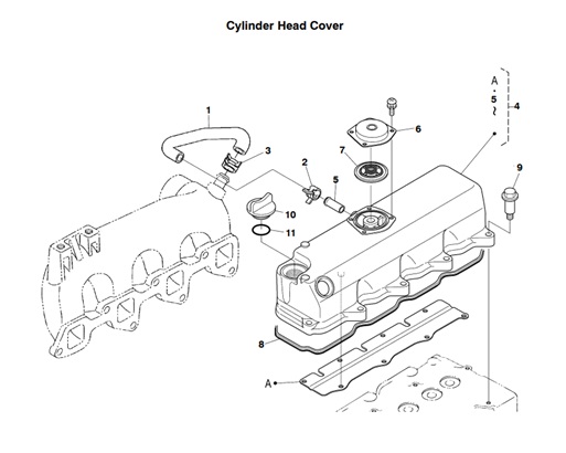 MDKBP-MDKDP/R/V-CHC-CYLINDER-HEAD-COVER