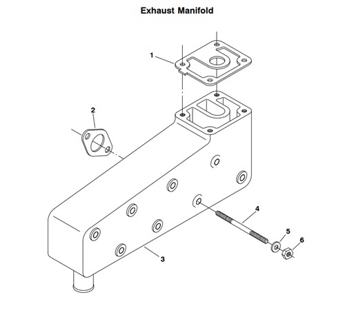 MDKBP-MDKDP/R/V-EM-EXHAUST-MANIFOLD