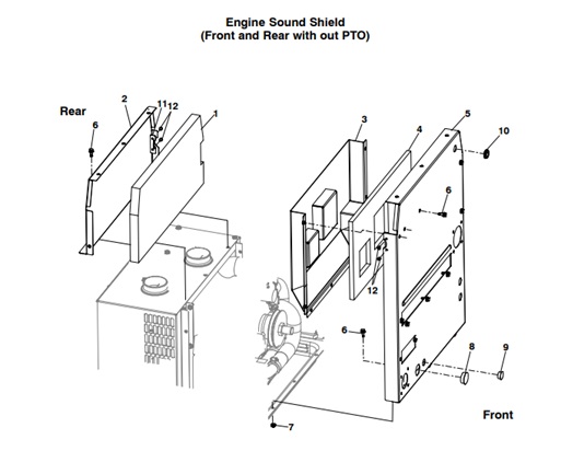 MDKBP-MDKDP/R/V-ESS4-ENGINE-SOUND-SHIELD-(FRONT-AND-REAR-WITH-OUT-PTO)