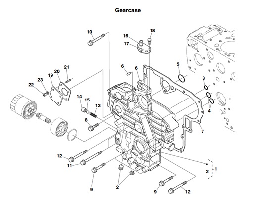 MDKBP-MDKDP/R/V-GE-GEARCASE