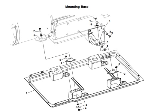 MDKBP-MDKDP/R/V-MB-MOUNTING-BASE