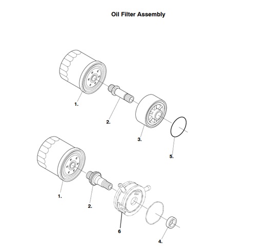 MDKBP-MDKDP/R/V-OFA-OIL-FILTER-ASSEMBLY