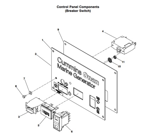 MDKBR-MDKDP/R/V-CPC2-CONTROL-PANEL-COMPONENTS-(BREAKER-SWITCH)