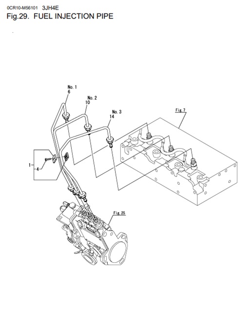 3JH4E-0CR10-M56101-FIPI-FUEL-INJECTION-PIPE