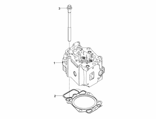 D2868LE433-001103000055-TESTATA-CILINDRO