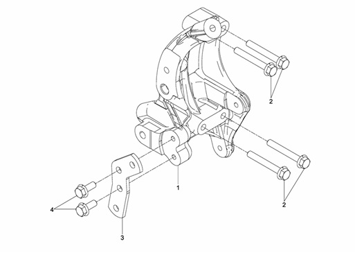 D2868LE433-004026000061-ALTERNATORE-SUPPORTO