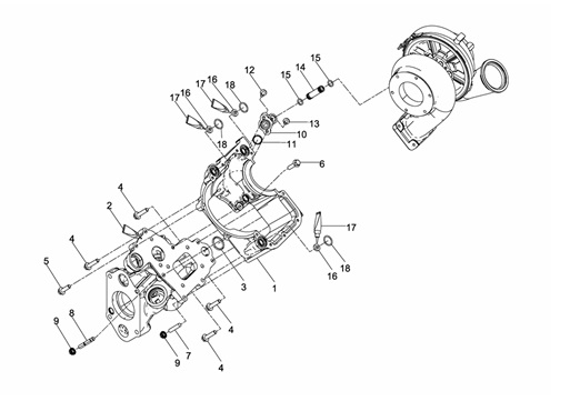 D2868LE433-007009000062-TURBOCOMPRESSORE-DES.-PARTE-INFERIORE-DELLA-SCATOLA