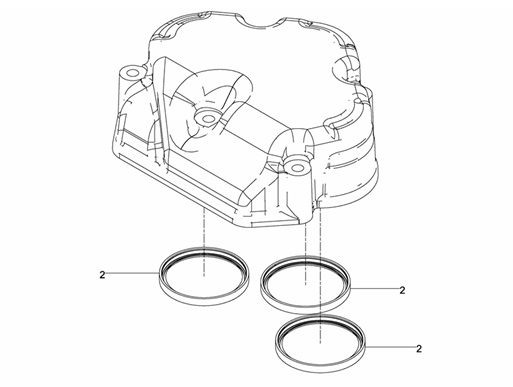 D2868LE433-009006000001-TERMOSTATO-SCATOLA-ELEMENTO-SUPERIORE-ASSEMBLAGGIO