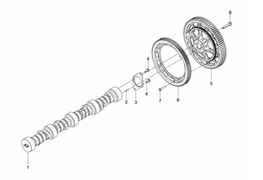 D2868LE433-017004000240-ALBERO-DISTRIBUZIONE