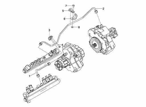 D2868LE433-021010000032-TUBO-PRESSIONE-POMPA-AD-ALTA-PRESSIONE-CONDOTTA-DI-MANDATA