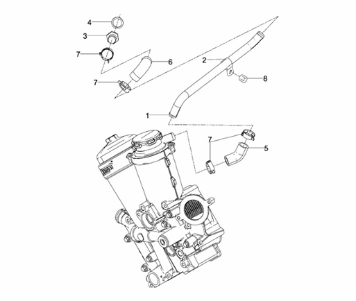 D2868LE433-044001000051-SFIATO-CARTER-MOTORE-TUBAZIONE-DI-SFIATO-DES.