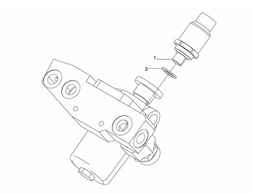 D2868LE433-060027000067-SENSORE-PRESSIONE-COMBUSTIBILE-RACCORDO-RITORNO