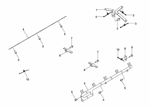 D2868LE433-063025000073-FASCIA-CAVI-MOTORE-PEZZI-DI-MONTAGGIO