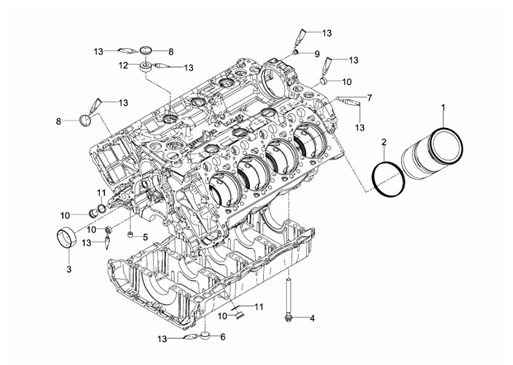 D2868LE433-B011001000030-BASAMENTO-PEZZI-SCIOLTI