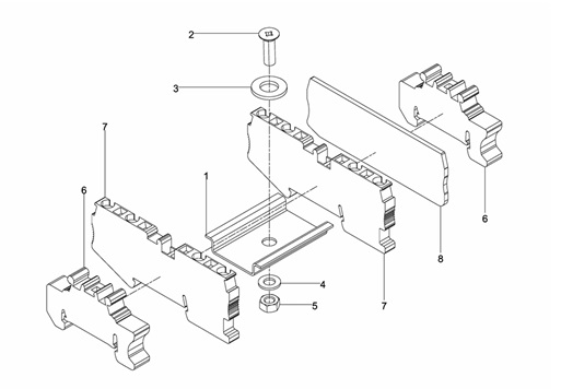 D2868LE433-B254311000001-BARRA-DI-SUPPORTO-PEZZI-SCIOLTI