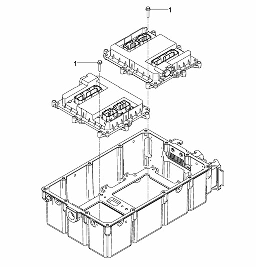 D2868LE433-B254311000005-DISPOSITIVO-COMANDO-ELECTRONIC-DIESEL-CONTROL-PEZZI-DI-MONTAGGIO