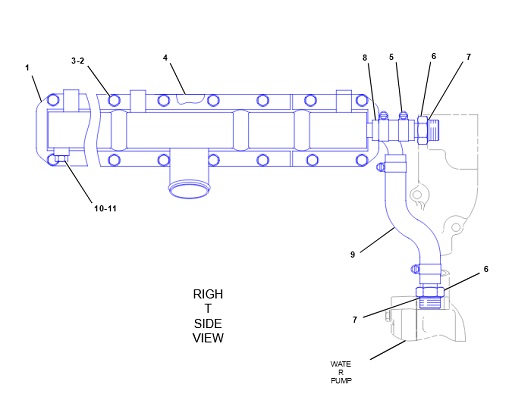 3116-MARINE-ENGINE-4KG-1265974-AFTERCOOLER-GP