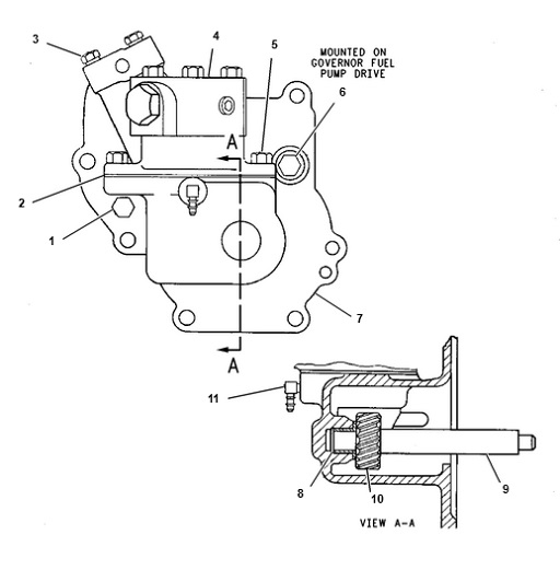 3408B-MARINE-ENGINE-99U-4N1101-POMPA-TRASF.-NAFTA