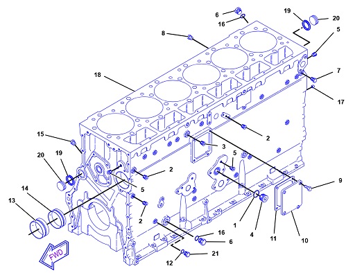 3406B-MARINE-ENGINE-4TB-1083916-BLOCCO-CILINDRO