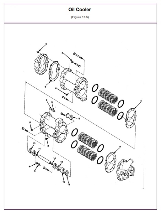 6V-71V-6V71V-13.5-Oil-Cooler