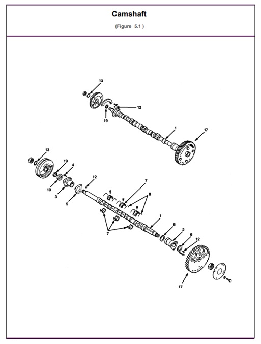 6V-71V-6V71V-5.1-Camshaft