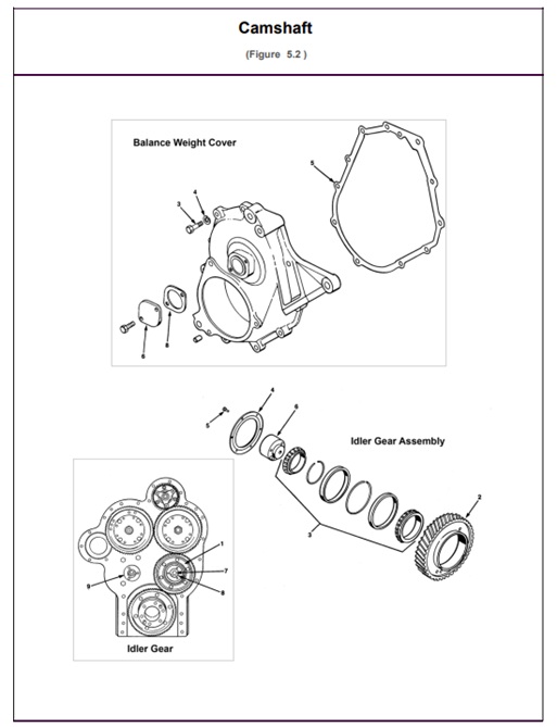 6V-71V-6V71V-5.2-Camshaft