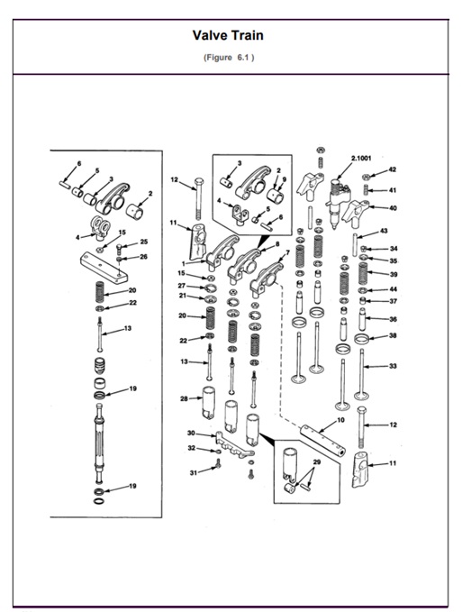 6V-71V-6V71V-6.1-Valve-Train