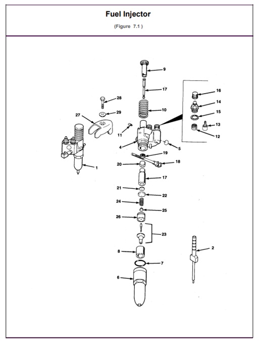 6V-71V-6V71V-7.1-Fuel-Injector