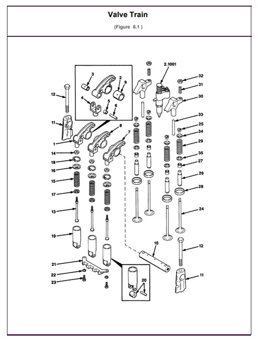 12V-71V-12V71V-6.1-Valve-Train