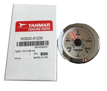 Immagine di 163520-91230 STRUMENTO TEMP. ACQUA 6BY - 120 C¡ bianco cromato