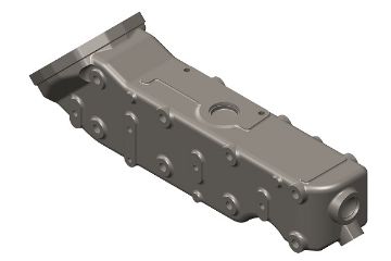 Immagine di 3393513 MANIFOLD,EXHAUST