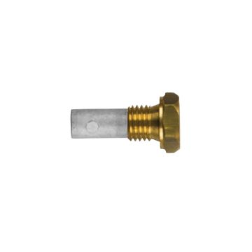 Immagine di 02013T AIFO-FTP pencil anode Ø10 L.18 complete with brass plug th.12X1,50